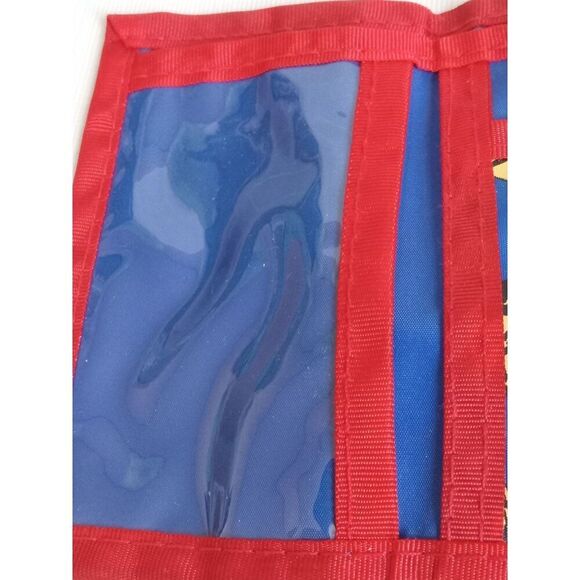 Mighty Morphin Vintage 1994 Red and Blue Power Rangers Trifold Lenticular Wallet - Picture 5 of 7